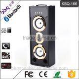 BBQ KBQ-166 25W 3000mAh New Portable Wood Buetooth Speaker thumbnail-2