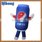 low price inflatable model, giant balloon inflatable coca bottle for advertisement