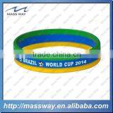 Customized Fashion Lover Luminous Custom 3D Rubber Silicone Wristband thumbnail-6