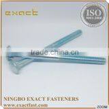 Zinc White Zinc Blue HDG Carriage Bolt thumbnail-6