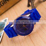 Whoelsale Cheap Silicone Watch Geneva Clover Students Watch Silicon Rubber Watch thumbnail-4