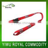 Cheap Polyester Neck Cheerleader Custom Lanyard Keychain thumbnail-1