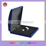 Fancy Black Plastic Jewelry Gift Box For Necklace/Pendant Wholesale & Custom Necklace Package Box thumbnail-5