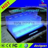 Decorative Crystal Plexiglass Acrylic Clear Makeup Organizer thumbnail-2