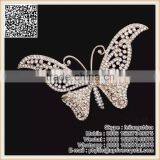 Best Crystal Soar Butterfly Gold Brooch For Girl thumbnail-1