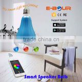 Smart China LED Home Lighting with APP Bluetooth Speaker LED Bulb