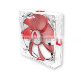 Si-Light-R cpu axial silent case fan from Alseye red color