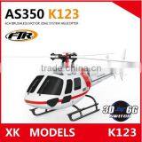 Best Rc Helicopter XK K123 6CH 3D6G System Brushless Motor Helicopter Toys thumbnail-1