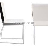 Home/ restaurant furniture polished stainless steel chairs