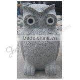 Stone Carving Garden Owl, Owl Statue, Stone Crafts