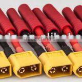 Turnigy HXT 4MM Female to XT60 Male Adapters With 3CM / 12awg Wire