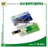 Promotional Plastic Usb Card for 1gb-128gb Oem Usb Flash Drive