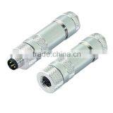 M8 3pin Male Shielded Assembly Waterproof Connector