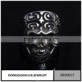 Stainless Steel Skull Rings, The Expendables Skull Ring/Wholesale Prices Stianless Steel Jewelry Skull Fashion Ring thumbnail-5