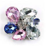 Fashion Custom Shoe Accessory,rhinestone Shoe Buckle With Flower