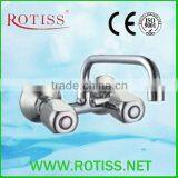 Hot Selling High Quality RTS8827-5Y(11cm) Double Handle Mural Sink Mixer thumbnail-1