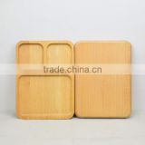 Solid Wooden Beech Disigner Plates