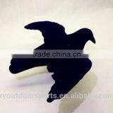 Non-flocked/ Flocked Black Crow Decoy for Hunting thumbnail-1