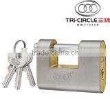 Tricircle Stainless Steel Armour Brass Padlock BR940-990 thumbnail-1