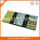 calculator sticky note sets, colorful sticky memo pads with calculator, memo pads with calculator