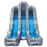 2016 Kids and Adults Used Inflatable Water Slide Pool Double Lane Inflatable Slide/wet Slider/waterslide Sale thumbnail-2