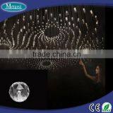 EP-046 20 Pack Crystal Ceiling Lamp End Fixture for 3 Strand Fiber for Luxury Chandelier Decoration thumbnail-5