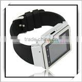 1.54" S6 Android4.0.4 MTK6577 Dual Core 1.0GHz 512MB and 4GB Bluetooth Smart Watch Phone White thumbnail-2