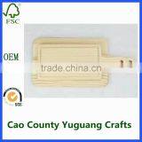 Wooden Hot Drink Serving Holder Tray With Drinks Holder thumbnail-2