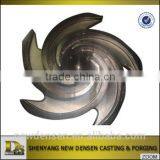 Foundry Custom High Precision Steel Sand Casting Parts Pump Impeller and Bronze Water Pump Impeller thumbnail-2