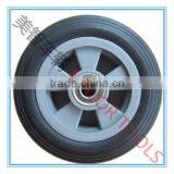 7 Inch Solid Rubber Cart Wheel thumbnail-1