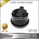 Jeep Wrangler LED Turn Signal Light Wheel Grill Lamp for 07-15 Rubicon Off-road Vehicles thumbnail-4