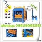 Uganda Top Quality Automatic Cement Block/brick Making Machine Price Qt4-15 Production Line thumbnail-1