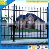 High security iron residential fence