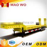 Quality Tri-axle 40ft Excavator Transporter Lowbed Trailer thumbnail-3