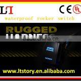 Engraved Waterproof Rocker Switch for Car/motorcycle 12v/24v thumbnail-2