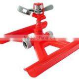 Full Circle Plastic Sprinkler With Plastic H-Shape Base For Garden thumbnail-2