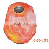 Crystal Salt Aroma Rock Salt Lamps 6.6 LBS 4.5 x 4.5 x 7 Inches Air Purifier Home Decor thumbnail-1