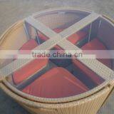 Morden Leisure Design Rattan Dining Table Set CF672 thumbnail-2