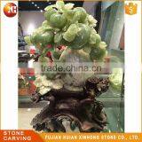 High Quality Reality Polish Natural Jade Fruit Carving thumbnail-2