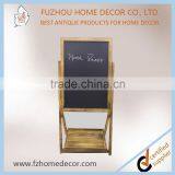 Top Selling Antique Wood Standing Magnetic Double Side Chalkboard in Good Quality thumbnail-2