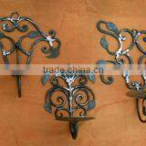 Iron Wall Scones,Metal Wall Scones,Antique Cast Iron Wall Scones,Designer Wall Scones thumbnail-1