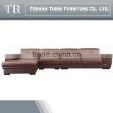 Luxury Furniture Modern 100% Top Grain Leather Sofa Set thumbnail-3