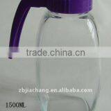 1500ml Glass Juice Jar With Plastic Lid thumbnail-1