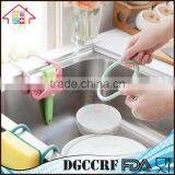 NBRSC Foldable Kitchen Sink Caddy Sponge Holder Scratcher Holder Cleaning Brush Holder Sink Organizer thumbnail-2