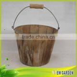 China Different Types Wooden Garden Flower Pot By Handicraft thumbnail-4