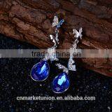 Hot New Design Crystal Jewelry Fashion Zinc Alloy Drop Earring thumbnail-1