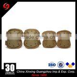 High Quality Safety Training Tactical Knee Elbow Pad Military Knee Elbow Sleeve(Black/Tan) thumbnail-4
