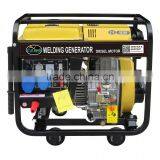 Open Type 2KW Electric Single Phase With 4wheels and Handle Diesel Generator With Welding Machine thumbnail-3