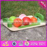2016 New Design Children Pretend Play Wooden Fruit Cutting Game W10B177 thumbnail-3