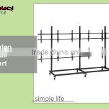 Simple Style Plasma Metal Wall Cart Screen Mount Bracket Movable LCD TV Stand